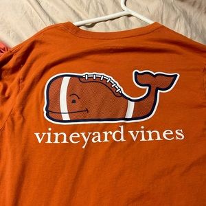 Vineyard Vines Football Long Sleeve T-Shirt